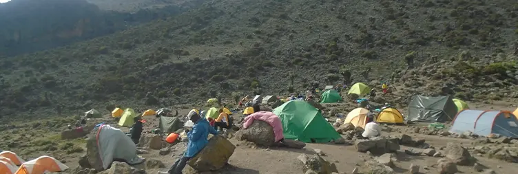 Karanga Camp to Barafu Camp